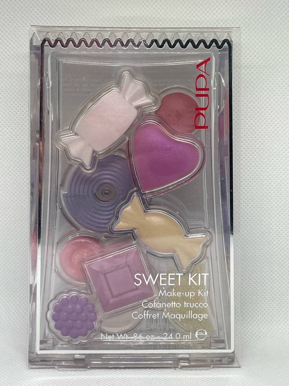 Vintage Makeup Pupa Sweet Kit Eyeshadow Lipgloss Blush Highlight Rare HTF Italy